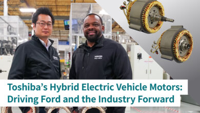 Toshiba Clip | Toshiba’s Hybrid Electric Vehicle Motors: Driving Ford and the Industry Forward