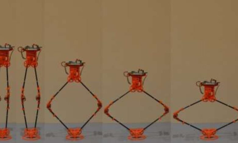 Robot designed to jump higher than Big Ben, even 200 meters on the moon Robot designed to jump higher than Big Ben, even 200 meters on the moon