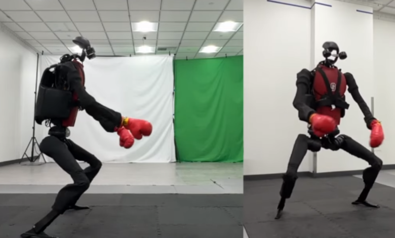 Robot that learns boxing, playing piano by watching people Robot that learns boxing, playing piano by watching people