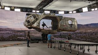 AI and VFX; behind the scenes set photos from Fallout