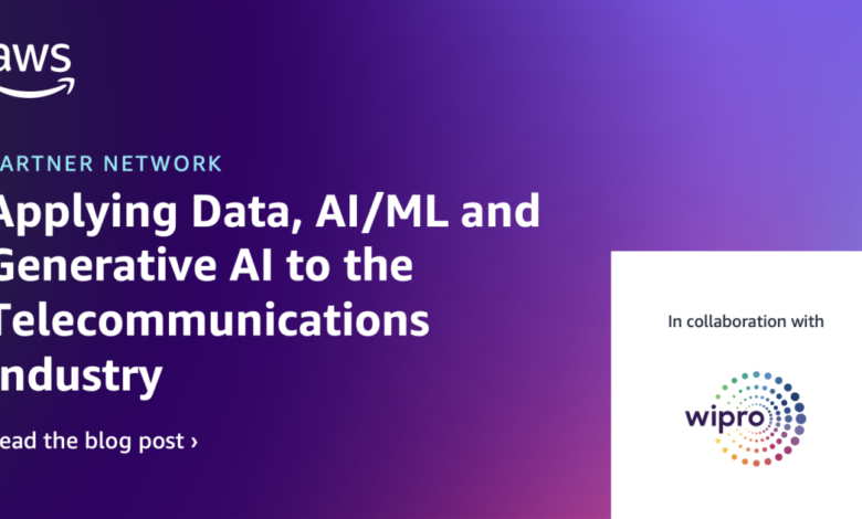 Wipro applying Data, AI/ML and Generative AI to the Telecom Industry Wipro applying Data, AI/ML and Generative AI to the Telecom Industry