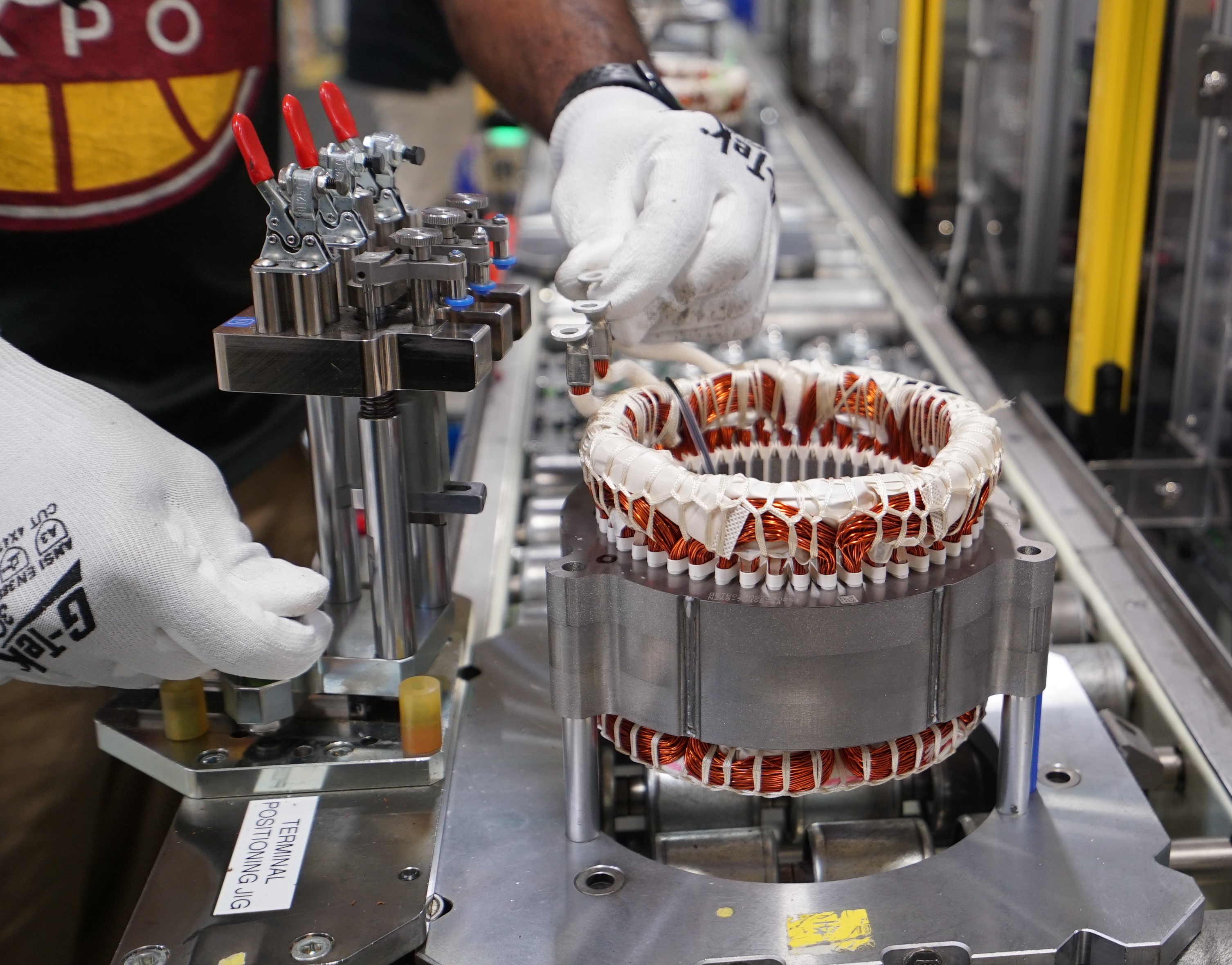 Stator production line