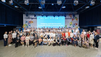 STEAM: new digital course on artificial intelligence launched for teachers in Moldova