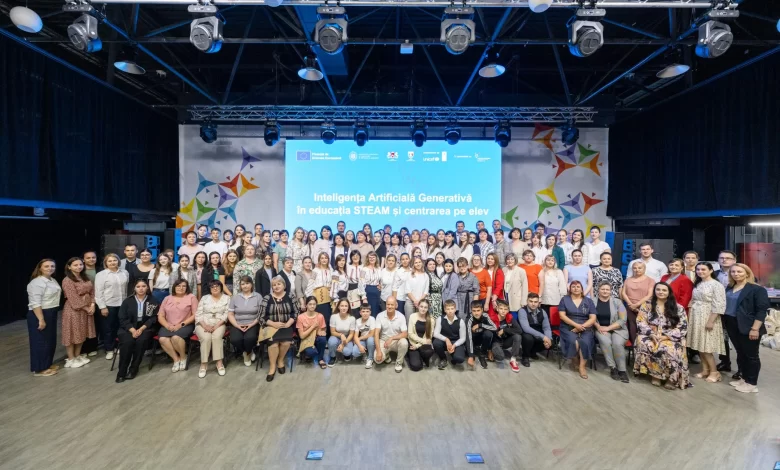 STEAM: new digital course on artificial intelligence launched for teachers in Moldova STEAM: new digital course on artificial intelligence launched for teachers in Moldova