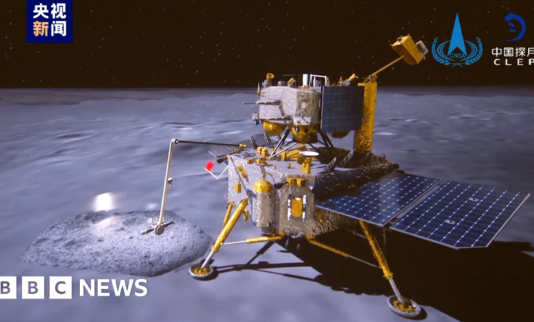China’s Chang’e-6 far side of the Moon probe begins journey back China’s Chang’e-6 far side of the Moon probe begins journey back
