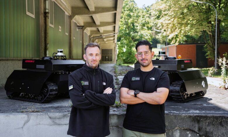 ARX raises €9M to fill NATO’s robotics gap ARX raises €9M to fill NATO’s robotics gap
