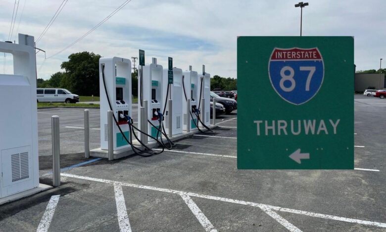 Fast Electric Vehicle Charging Stations Open on New York Thruway Fast Electric Vehicle Charging Stations Open on New York Thruway