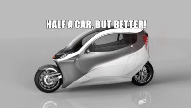 C-1 Is An Auto-Balance EV That’s Half-Motorcycle, Half-Car, and All-Awesome