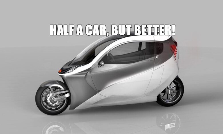 C-1 Is An Auto-Balance EV That’s Half-Motorcycle, Half-Car, and All-Awesome C-1 Is An Auto-Balance EV That’s Half-Motorcycle, Half-Car, and All-Awesome