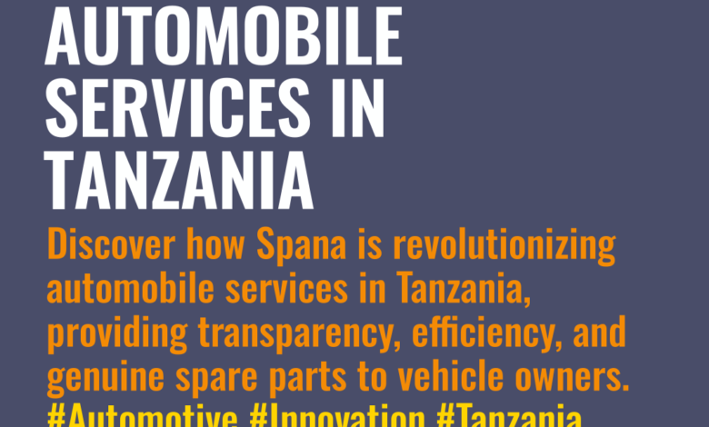 Revolutionizing Automobile Services in Tanzania Revolutionizing Automobile Services in Tanzania