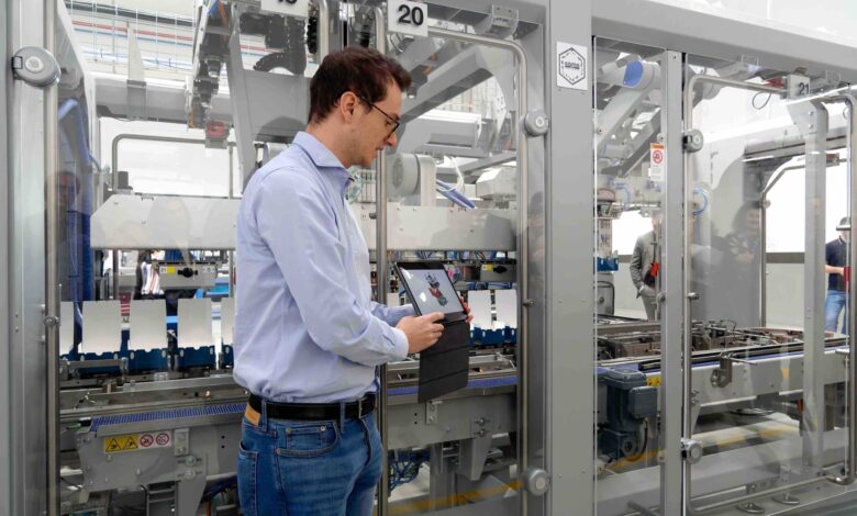 Cama combines with ABB’s robotics teams, delivering key machinery line productivity gains Cama combines with ABB’s robotics teams, delivering key machinery line productivity gains