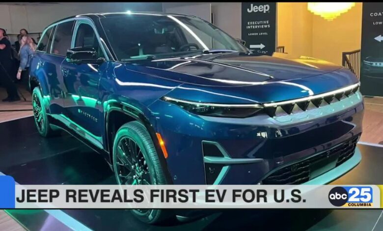 Jeep reveals first EV for America Jeep reveals first EV for America