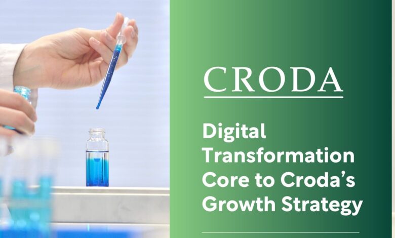 Digital Transformation Core to Croda’s Growth Strategy Digital Transformation Core to Croda’s Growth Strategy
