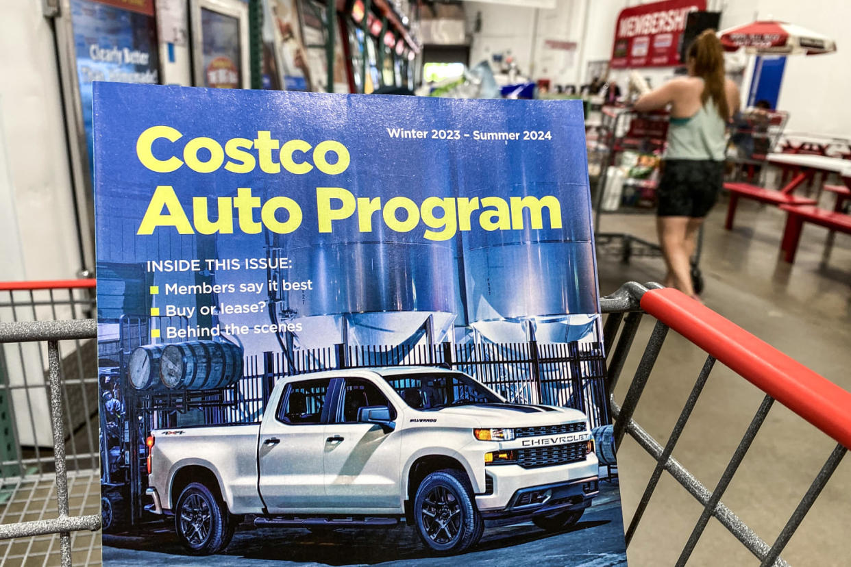 The Costco Auto Program. (Michael Wayland  / CNBC)