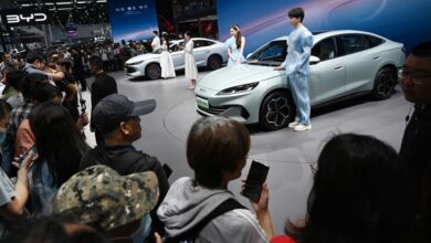 Trash talking by China’s EV giants highlights pressures at heart of world’s biggest car market