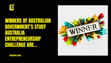 Winners of Australian Government’s Study Australia Entrepreneurship Challenge are…