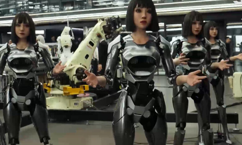 What’s Inside This China Factory? Eerie Humanoid Robots! [Video]