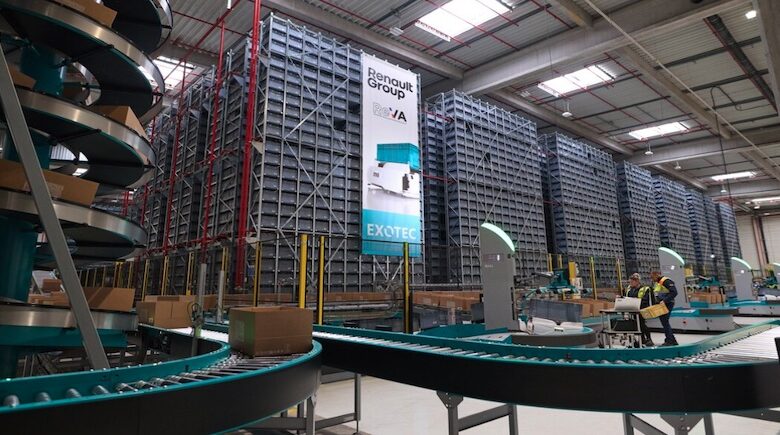 Renault brings in 191 Exotec robots to fully automate vehicle parts facility – Robotics & Automation News Renault brings in 191 Exotec robots to fully automate vehicle parts facility – Robotics & Automation News