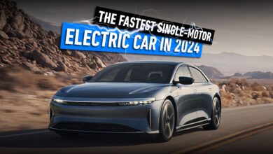 The Fastest Single-Motor Electric Car In 2024