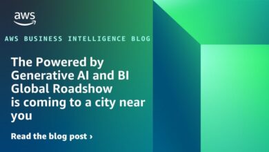 The Powered by Generative AI and BI Global Roadshow is coming to a city near you