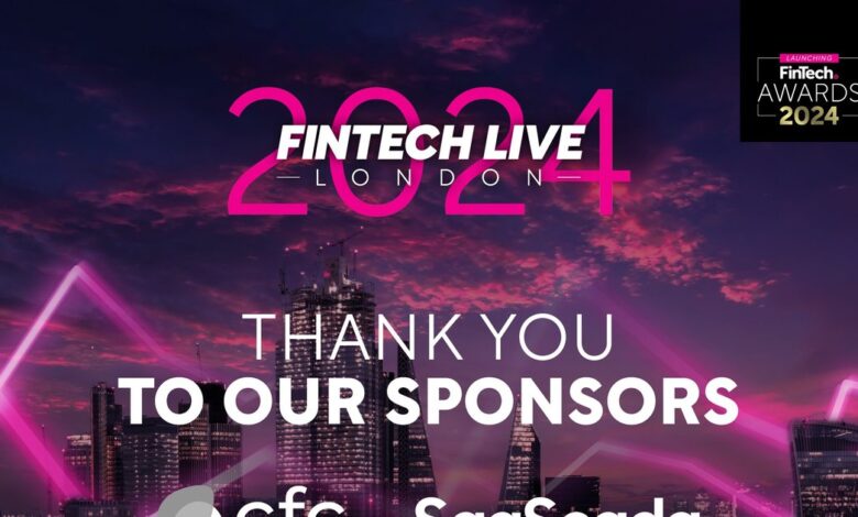 Three New Sponsors Join FinTech LIVE London Three New Sponsors Join FinTech LIVE London