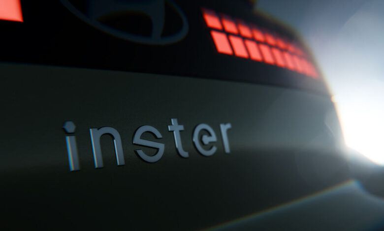 Hyundai Motor Teases First Images of All-electric INSTER Hyundai Motor Teases First Images of All-electric INSTER
