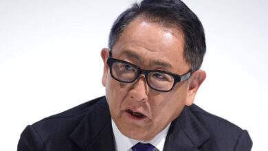 Toyota chairman’s shareholder support slides amid governance issues