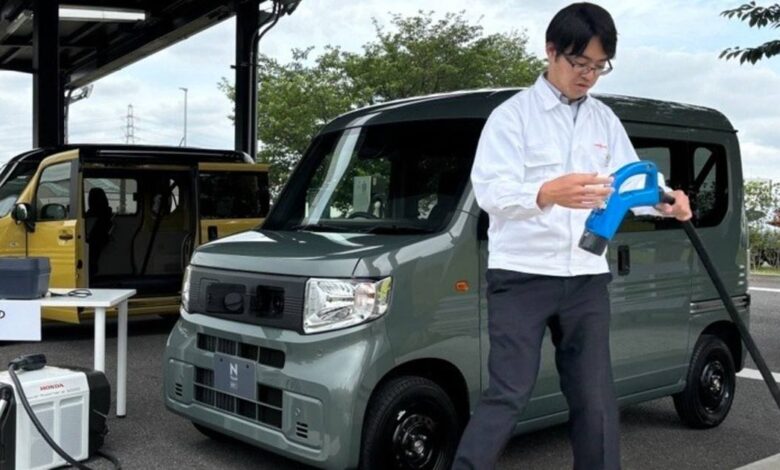Honda and Mitsubishi Corp. to reuse EV batteries in electric grid Honda and Mitsubishi Corp. to reuse EV batteries in electric grid