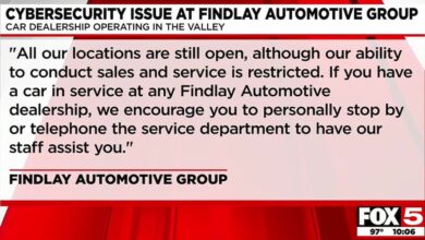 Findlay automotive investigating cybersecurity issue – Fox 5 Las Vegas