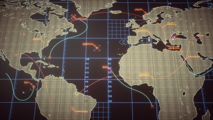 Strategic World Map With Infographics