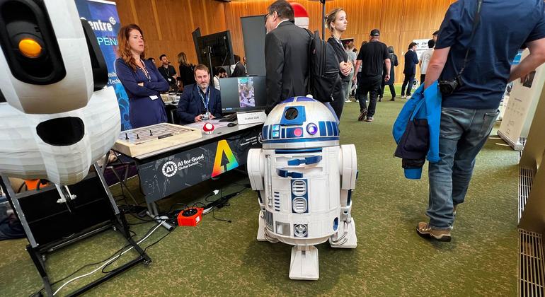 ITU's annual AI for Good Global Summit 2024, Geneva.