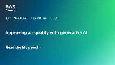 Improving air quality with generative AI