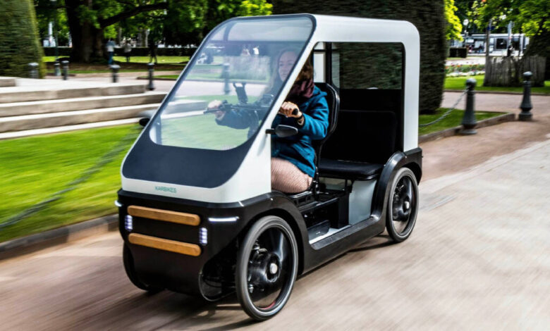 karbikes merges bicycle & electric car for a zero emission commute karbikes merges bicycle & electric car for a zero emission commute
