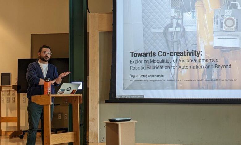 Architecture doctoral candidate works to make robots more intelligent, adaptive Architecture doctoral candidate works to make robots more intelligent, adaptive