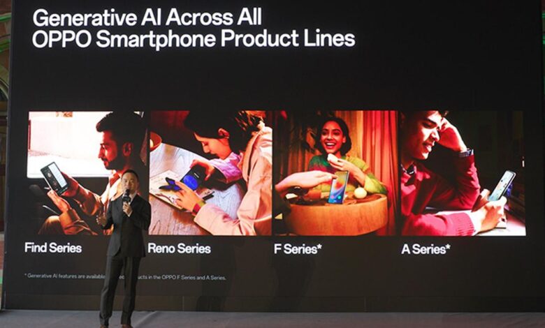 OPPO aims to bring generative AI features to 50 million phones by end-2024 OPPO aims to bring generative AI features to 50 million phones by end-2024