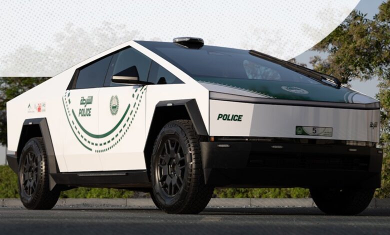 Tesla Cybertruck is the new electric vehicle in service for the Dubai police.