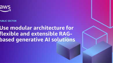 Use modular architecture for flexible and extensible RAG-based generative AI solutions