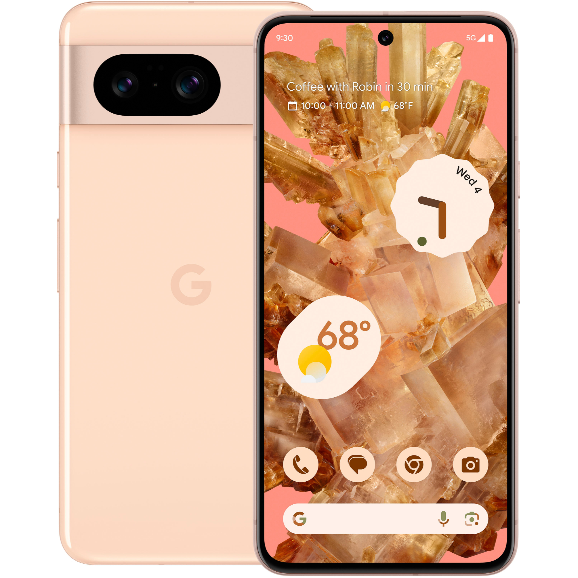 Google Pixel 8 in Rose