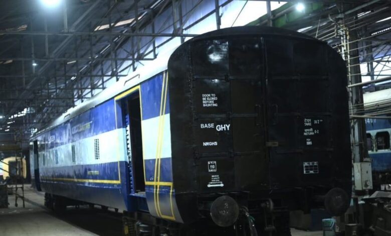 New High Speed Automobile Carrier coaches rolled out from Dibrugarh workshop New High Speed Automobile Carrier coaches rolled out from Dibrugarh workshop