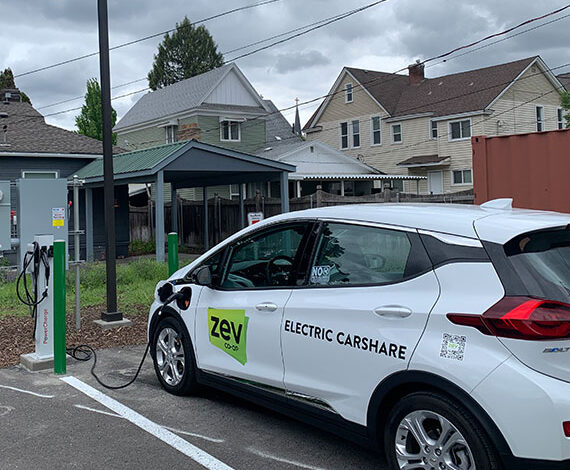 Sustainability Office Partners on Electric Car Sharing Program Sustainability Office Partners on Electric Car Sharing Program