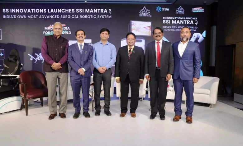 SSI launches upgraded surgical robotic system ‘SSI Mantra 3’ adept human telesurgery trial, ET HealthWorld