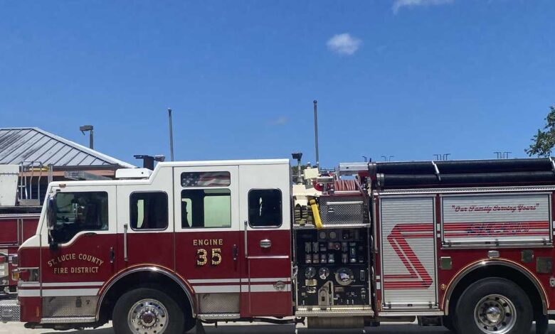 St. Lucie County Firefighter explains what it takes to respond to Electric Vehicle fire St. Lucie County Firefighter explains what it takes to respond to Electric Vehicle fire