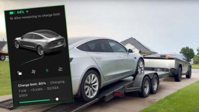 Tesla Cybertruck Owner Tries Towing A Model 3 While Charging It. Here’s What Happened