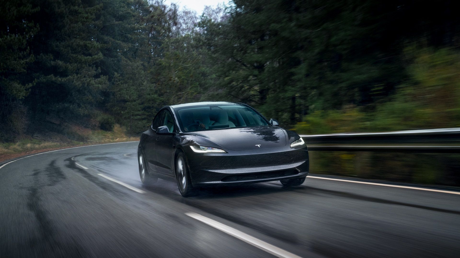 Black Tesla Model 3