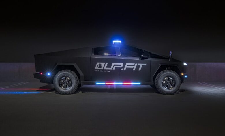 Tesla Cybertruck police cruiser gets official unveil, deploys this year Tesla Cybertruck police cruiser gets official unveil, deploys this year
