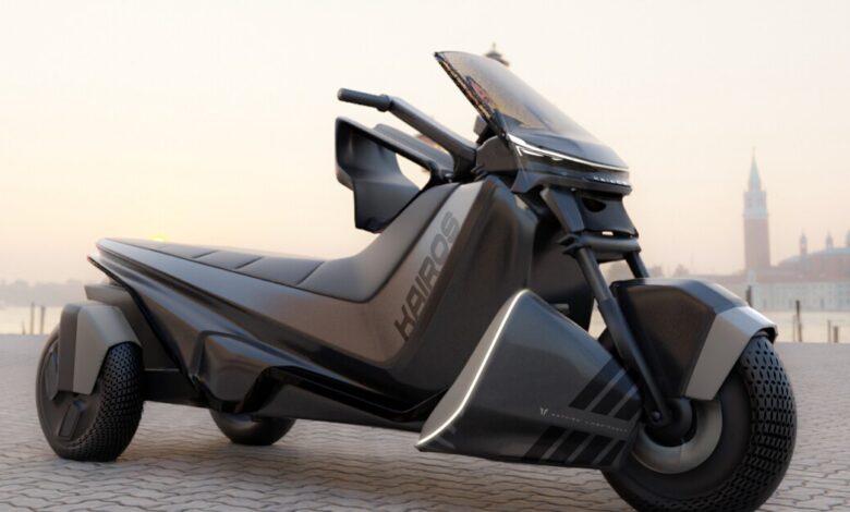 Kairos tilting EV aims to put fun and safety on three wheels Kairos tilting EV aims to put fun and safety on three wheels