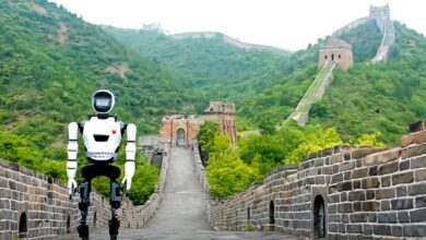 Chinese humanoid takes on the Great Wall in new video