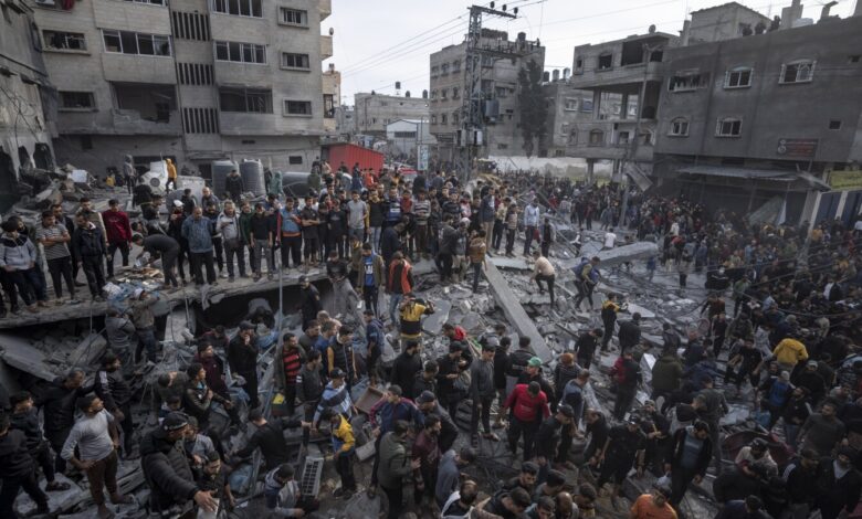 Women and children of Gaza are killed less frequently as war’s toll rises, AP data analysis finds Women and children of Gaza are killed less frequently as war’s toll rises, AP data analysis finds