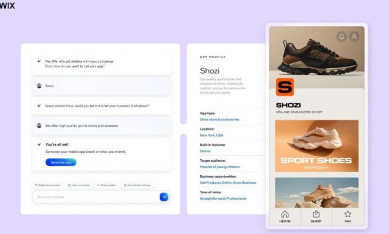 Wix is now letting mobile users build apps using Gen AI Wix is now letting mobile users build apps using Gen AI